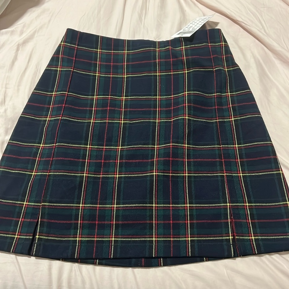 Rare Brandy Melville NWT Plaid Cara Mini Skirt